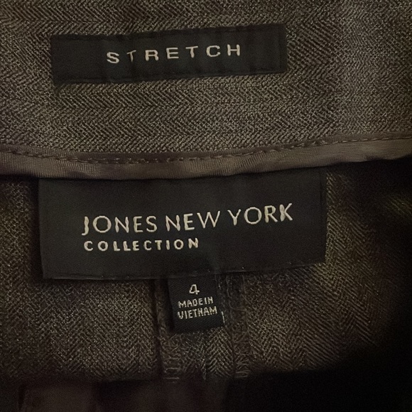 JONES NEW YORK STRETCH TROUSERS, NWT - Picture 5 of 6